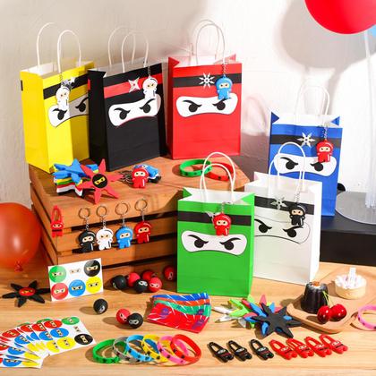 Imagem de Party Favors Resholder Ninja 16 convidados 128 unidades de aniversário