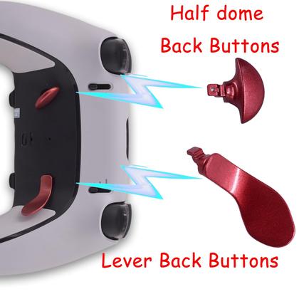 Imagem de Pás de reposição traseiras CaoXiong para PS5 DualSense Edge Red