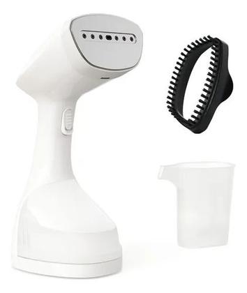 Imagem de Passadeira a Vapor Portátil 1500W Vaporizador de Roupas com Tanque 250ml Cabo 1,5m Vapor 20ml.min Temperatura 100 a 160C Vertical Rápida