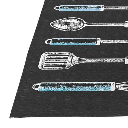 Imagem de Passadeira Cozinha Boss Acessories Pt 120x40 Antiderrapante