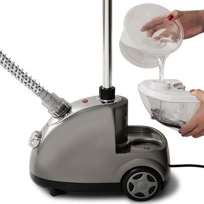 Imagem de Passadeira de roupas a vapor 1,5l prata 127v