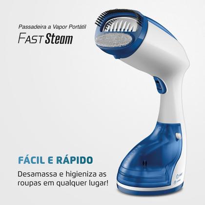 Imagem de Passadeira Portátil a Vapor Mondial Fast Steam VP-09