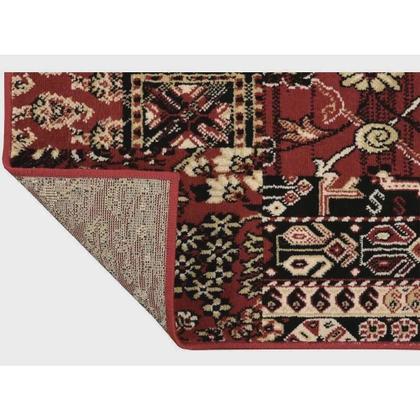 Imagem de Passadeira Trilho 2M Patchwork 66X200Cm Vermelho Cashmir