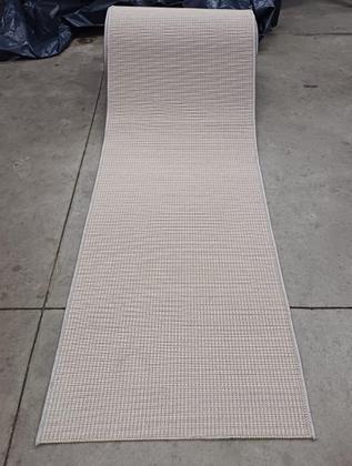 Imagem de Passadeira Trilho 3,5M Sisal Sem Pelo Liso Buzios Cinza 350C