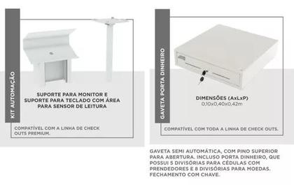 Imagem de Passador De Compras 1,50m Com Furação Checkout Flex Amapá