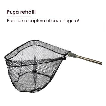 Imagem de Passaguá Pesca Telescópico Retrátil 2,76mt Transporte Fácil