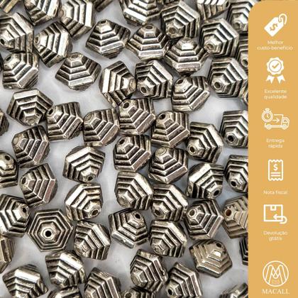 Imagem de Passante Balão Abs Níquel 10mm 10pçs 6g