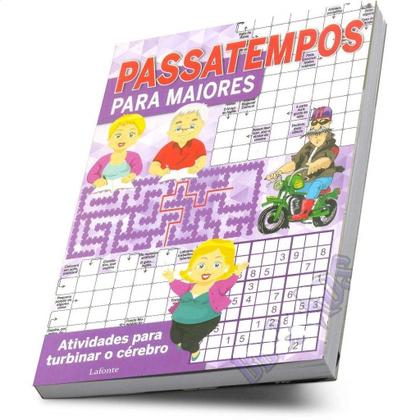 Imagem de Passatempos Para Maiores - Atividades para turbinar o cérebro