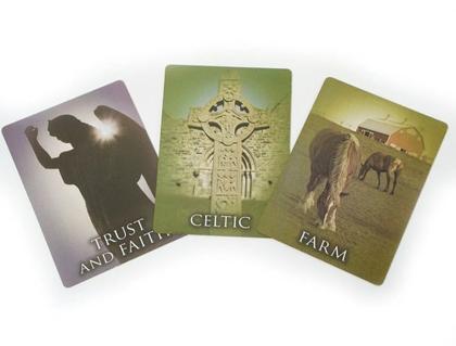 Imagem de Past Life Oracle Cards Em Lata Com Bordas Douradas Oráculo Das Vidas Passadas Baralho de Cartas de Tarô