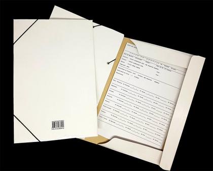 Imagem de Pasta Aba Elastica Oficio Branco-Neve Pct C/30  24H