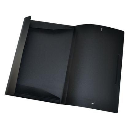 Imagem de Pasta Aba Elástica Ofício Linha Black Preta ACP