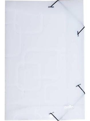 Imagem de Pasta Aba Elastica Plastica Oficio Cristal Dellofine Com 10