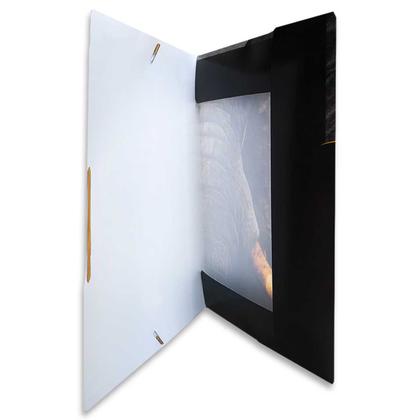 Imagem de Pasta Aba Elástico Ofício L'Éléphant Bleu Marmo Moon Dello