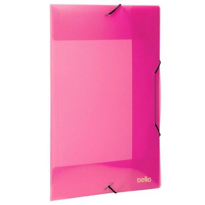 Imagem de Pasta Aba Elástico Ofício Top Lino 33X23Cm Rosa Dello