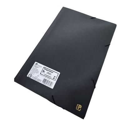 Imagem de Pasta Aba Ofício com Elástico Business Preta  Polibras