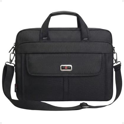 Imagem de Pasta Bolsa Executiva Impermeável Reforçada Para Notebook 16 Pasta Bolsa Maleta Notebook Preta 16