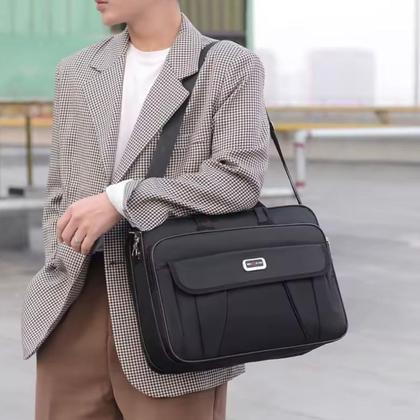 Imagem de Pasta Bolsa Executiva Impermeável Reforçada Para Notebook 16 Pasta Bolsa Maleta Notebook Preta 16