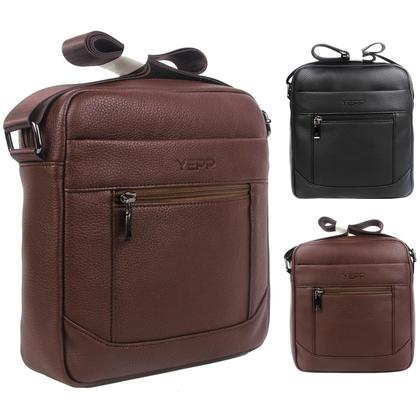 Imagem de Pasta Bolsa Tiracolo Reforçada Viagem Executiva Trabalho Em material sintético - Yepp