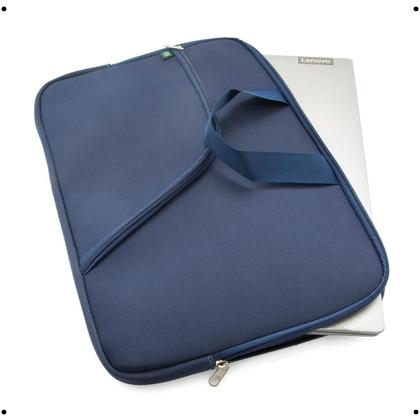 Imagem de Pasta Case Capa Maleta De Notebook Para Guardar Com Bolso Externo 14.1/15.6/17.3 Polegadas Neoprene