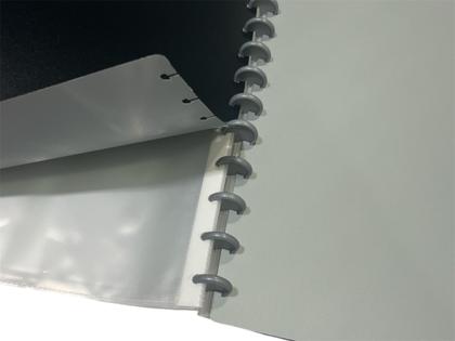 Imagem de Pasta Catalogo 30 Envelopes Destacáveis A4 Cor Preta e Prata