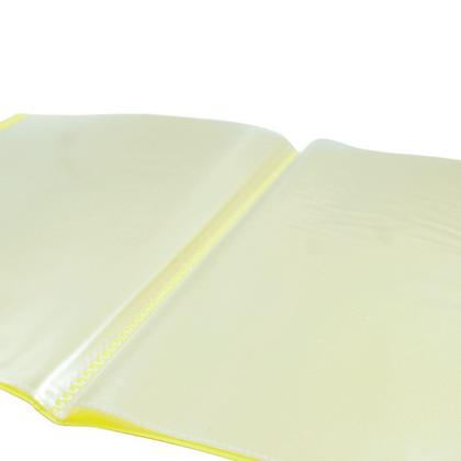 Imagem de Pasta Cátalogo A4 com 20 Sacos Envelopes Yes Tons Pastéis