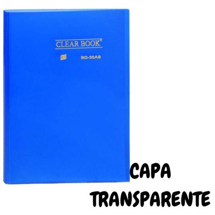 Imagem de Pasta Catálogo A4 com 30 Folhas Clearbook Yes Cristal Cores