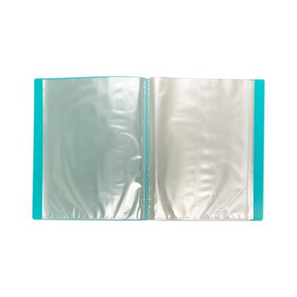 Imagem de Pasta Catálogo A4 com 50 Folhas Plásticas Transparente Clearbook Yes Cores Viva Arquivos Exames