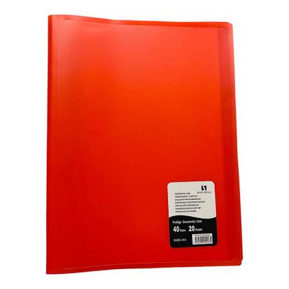 Imagem de PASTA CATALOGO Com 20 ENVELOPE TAMANHO A4 PARA DOCUMENTO