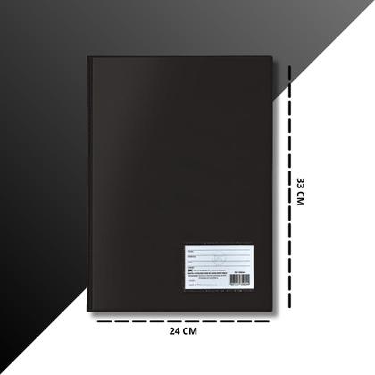 Imagem de Pasta Catalogo Oficio 100 Envelopes Finos All Black Dac