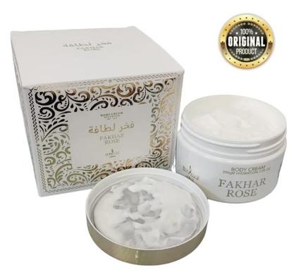 Imagem de Pasta Creme Perfumado Isabelle La Belle Fragrâncias Luxo Fakhar Rose 200ml