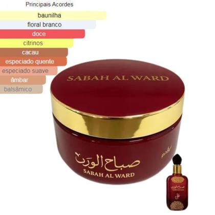 Imagem de Pasta Creme Perfumado Isabelle La Belle Fragrâncias Luxo Sabah 200ml