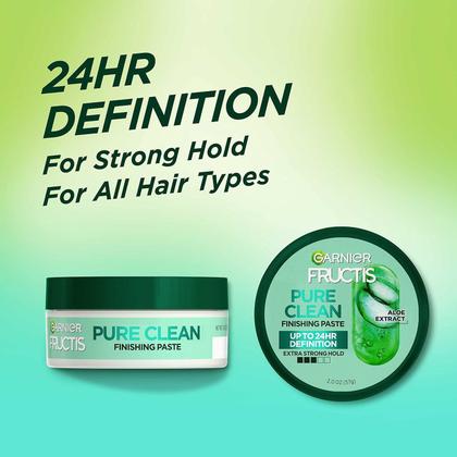 Imagem de Pasta de acabamento Garnier Fructis Style Pure Clean 60mL x 3