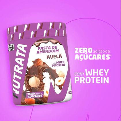 Imagem de Pasta de Amendoim 600g - Nutrata