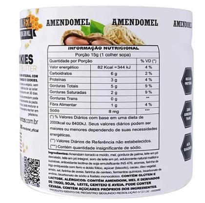 Imagem de Pasta de Amendoim Amendomel 1Kg - COOKIES