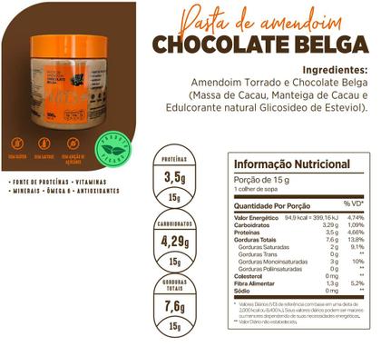 Imagem de Pasta De Amendoim Chocolate Belga 500g Nutts Mais 