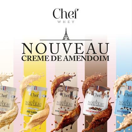 Imagem de Pasta de Amendoim Com Proteína Whey Protein 600g Chef Whey