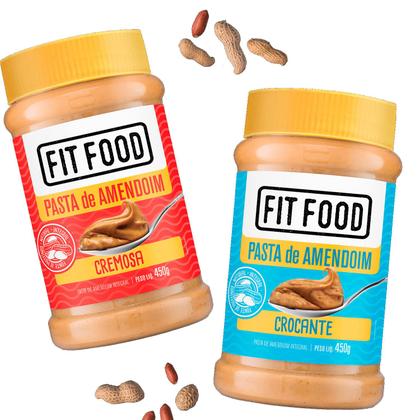 Imagem de Pasta de Amendoim Cremosa FIT FOOD 450g