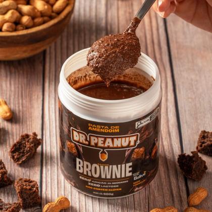 Imagem de Pasta de Amendoim Dr. Peanut - 600g - Brownie