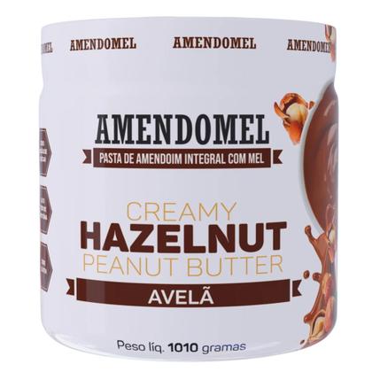 Imagem de Pasta de Amendoim Integral - Avelã (1010g) - AmendoMel - Thiani Alimentos