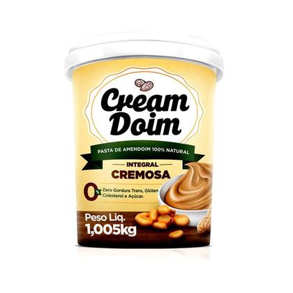 Imagem de Pasta De Amendoim Integral Cremosa - Cream Doim - 6 unidades