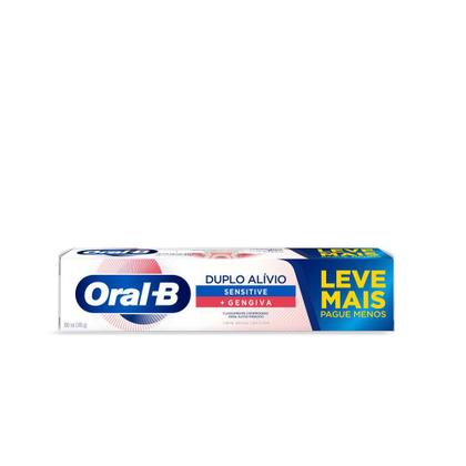 Imagem de Pasta de Dente Oral-B Duplo Alívio 140g