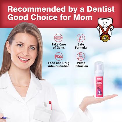 Imagem de Pasta de Dentes em Espuma NOHOO Kids - 60ml (2 Unidades) - Sabor Frutas