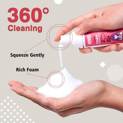 Imagem de Pasta de Dentes em Espuma NOHOO Kids - 60ml (2 Unidades) - Sabor Frutas