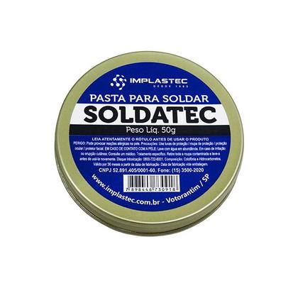 Imagem de Pasta De Solda Fluxo Pastoso Soldatec 50g Implastec