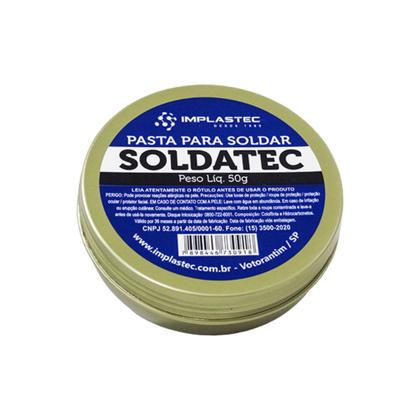 Imagem de Pasta De Solda Fluxo Pastoso Soldatec 50g Implastec