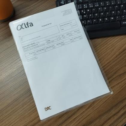 Imagem de Pasta Em L A4 Dac 100 Unidades