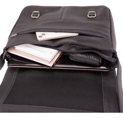 Imagem de Pasta Executiva Bolsa Masculina 100% Couro Legítimo Maleta Social