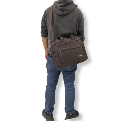 Imagem de Pasta executiva Notebook Documentos Bolsa Carteiro Transversal