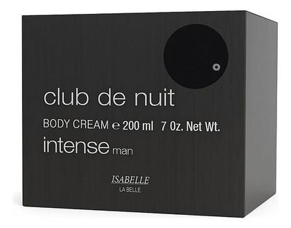 Imagem de Pasta Hidratante Club Nuit Intense Man - Isabelle La Belle 200g Creme Perfumado Corporal Concentrado