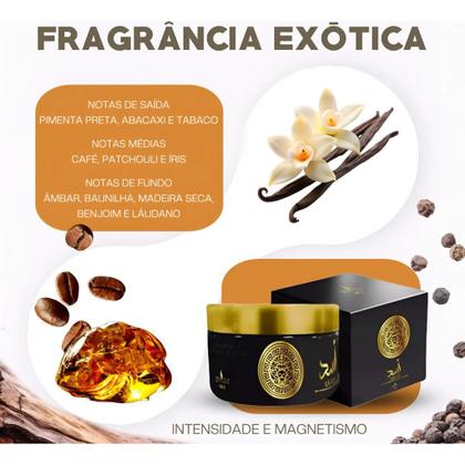 Imagem de Pasta Hidratante Corporal Asad Isabelle La Belle  Creme Perfumado Premium Alta Fixação e Hidratação
